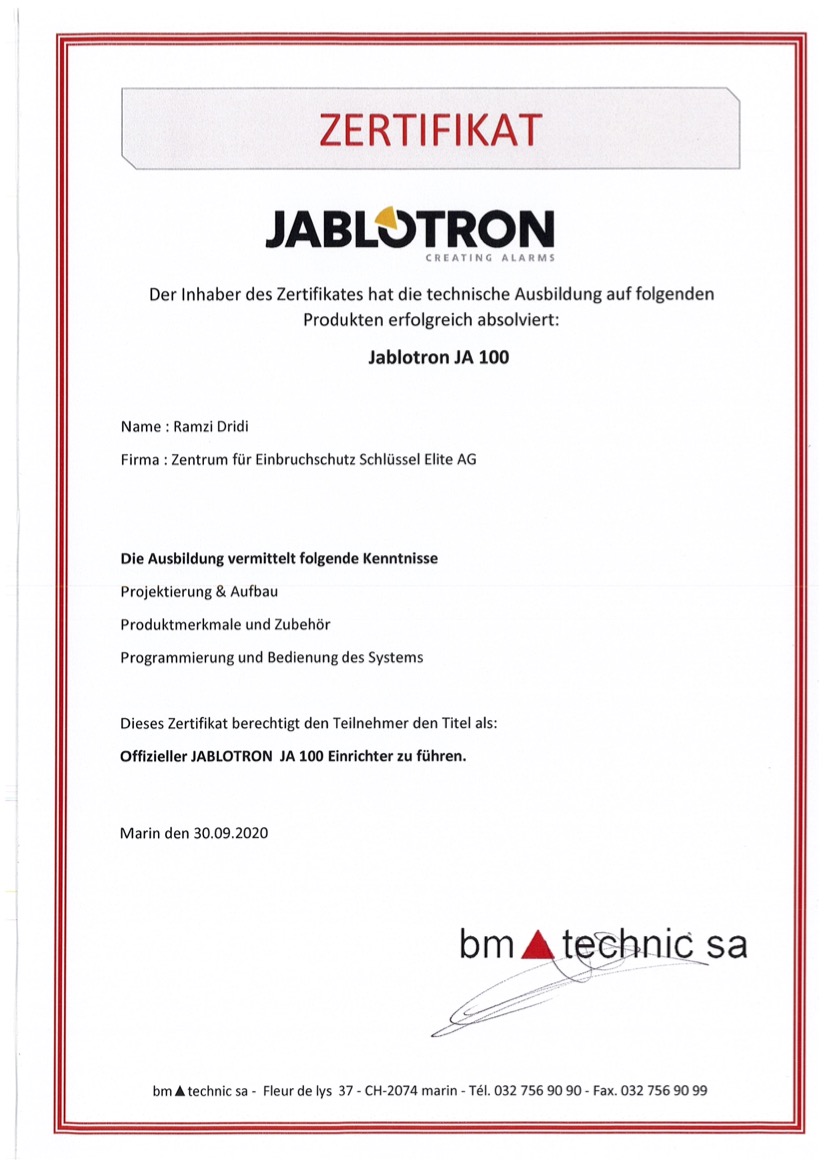 Jablotron EMA